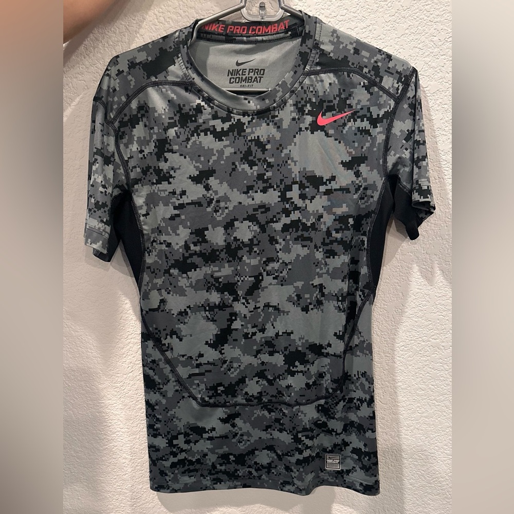 Nike dri fit compression athletic shirt